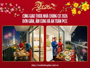 Cúng giao thừa nhà chung cư