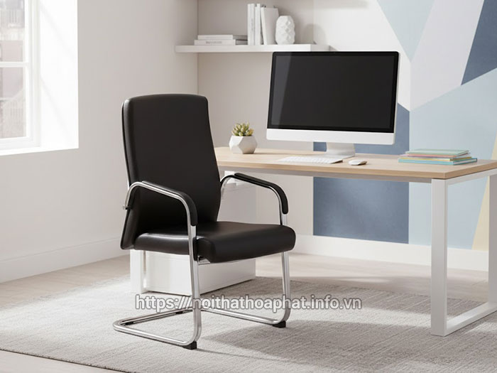 Ghế chân quỳ bọc simili giá rẻ