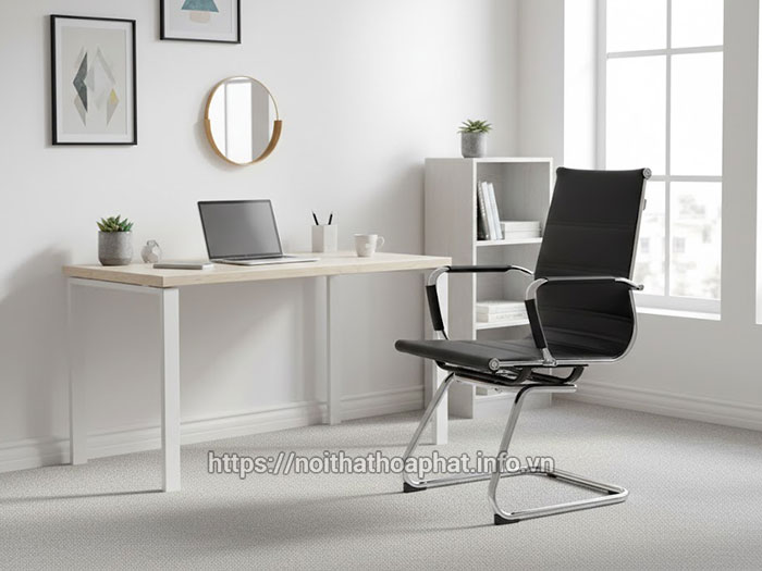 Ghế chân quỳ bọc simili giá rẻ