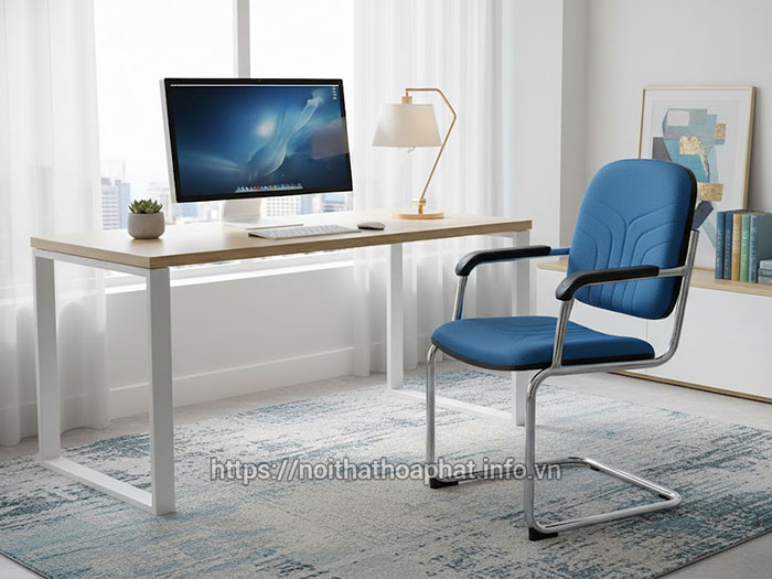 Ghế chân quỳ bọc vải