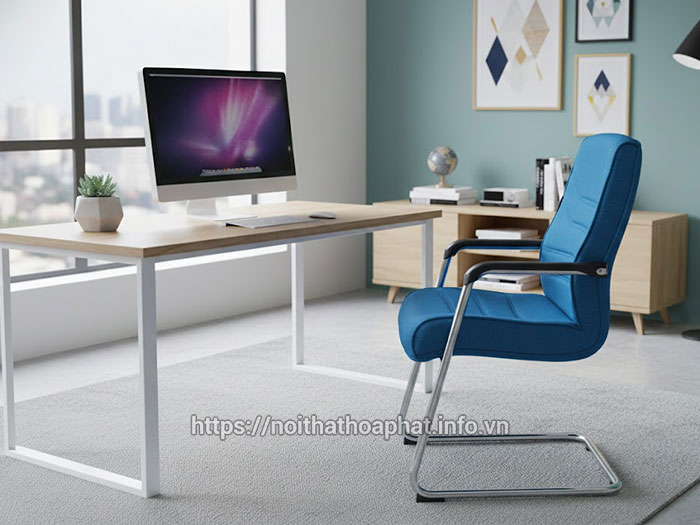 Ghế chân quỳ bọc vải
