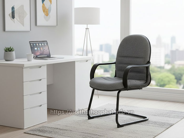 Ghế chân quỳ bọc vải