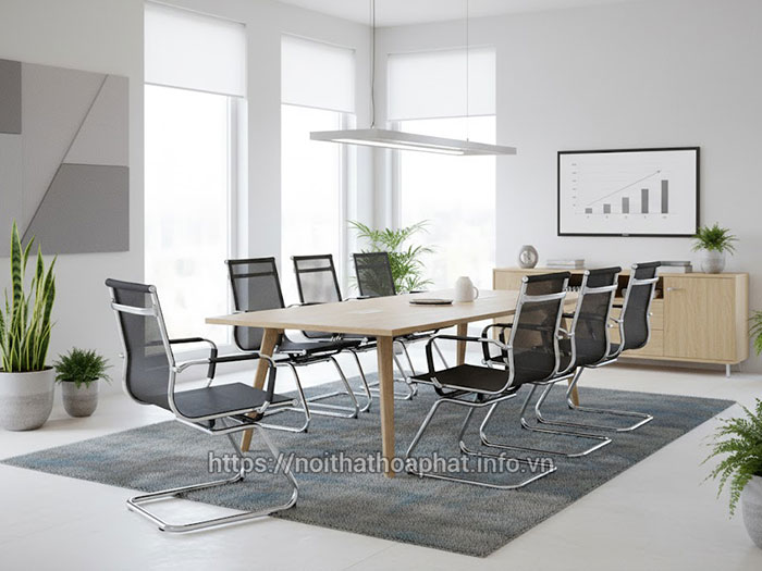 Ghế chân quỳ phòng họp hiện đại