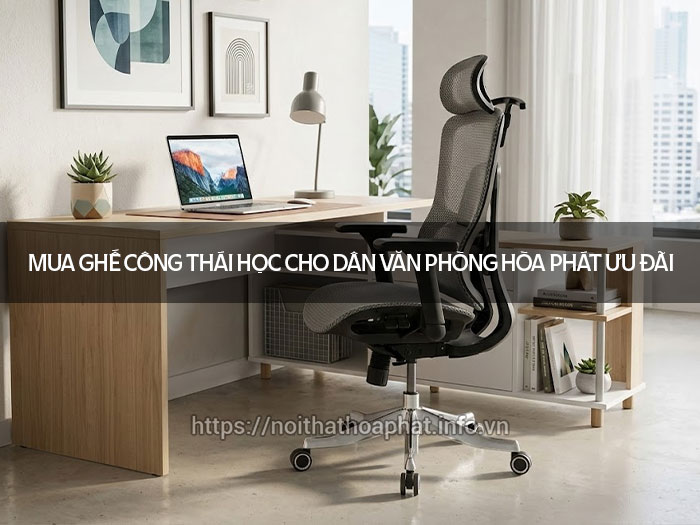 Ghế công thái học cho dân văn phòng