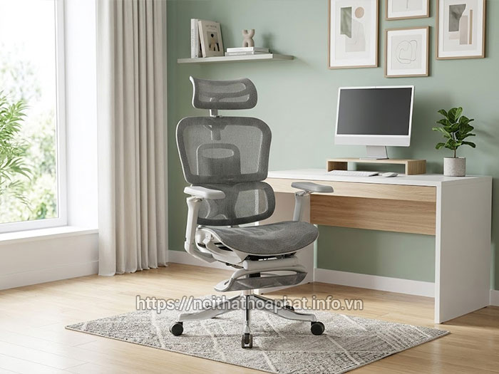 Ghế công thái học có thể nằm