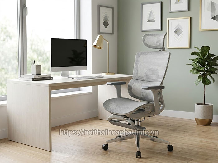 Ghế công thái học có thể nằm