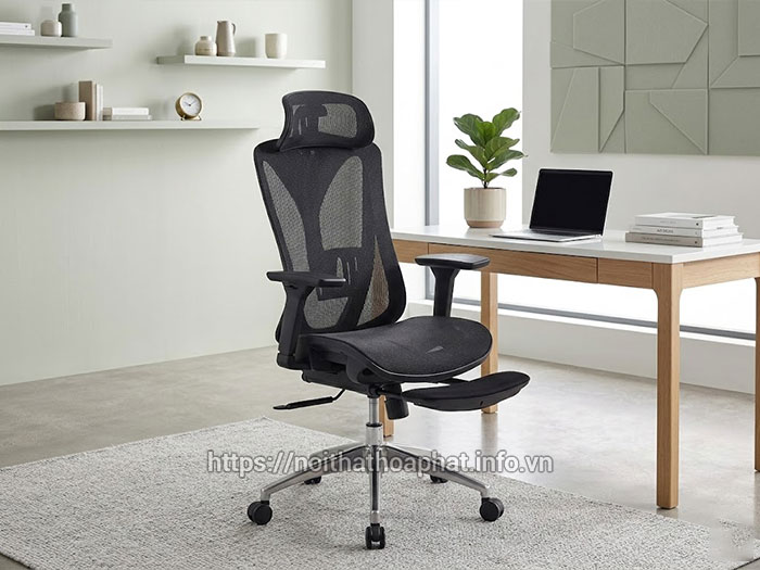 Ghế công thái học có thể nằm