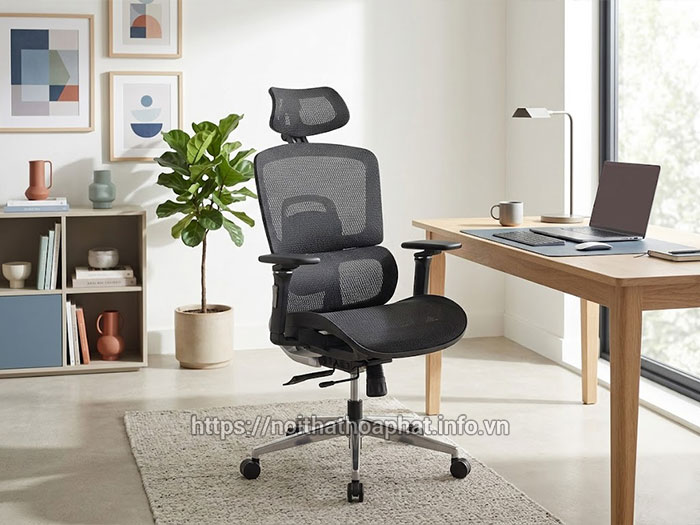 Ghế công thái học tay vịn 4D