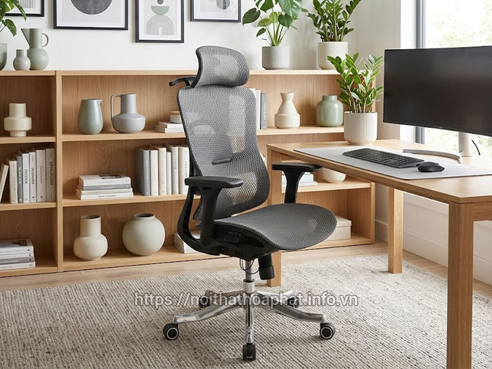 Ghế công thái học tay vịn 4D