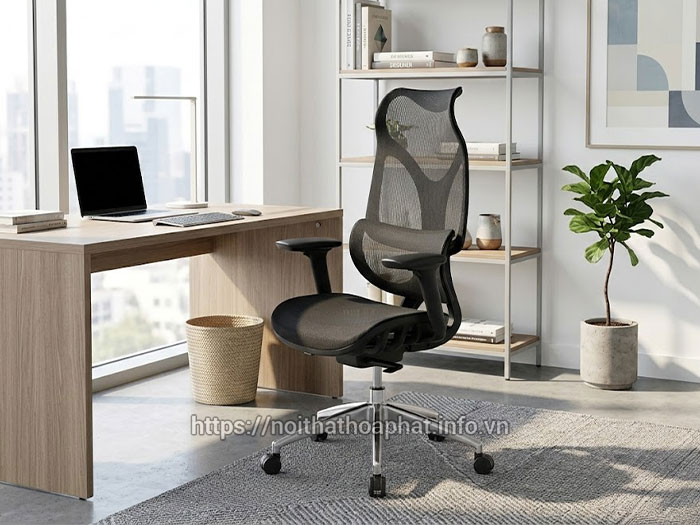 Ghế công thái học tay vịn 4D