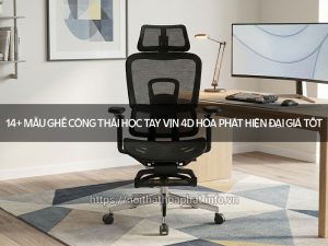 Ghế công thái học tay vịn 4D