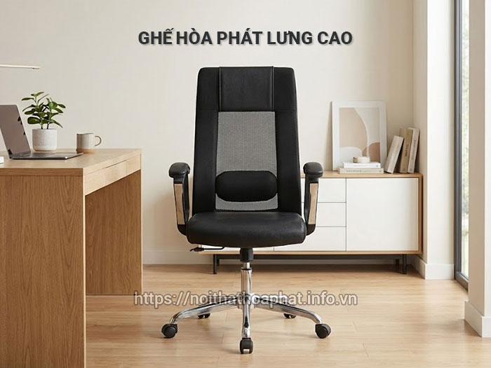 Ghế Hòa Phát lưng cao