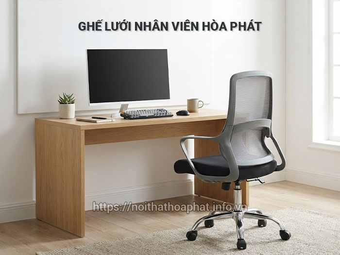 Ghế lưới nhân viên Hòa Phát