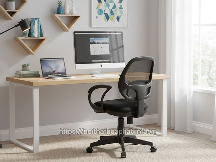 Ghế lưới nhân viên Hòa Phát