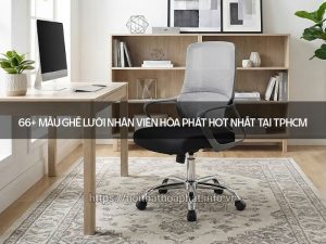 Ghế lưới nhân viên Hòa Phát