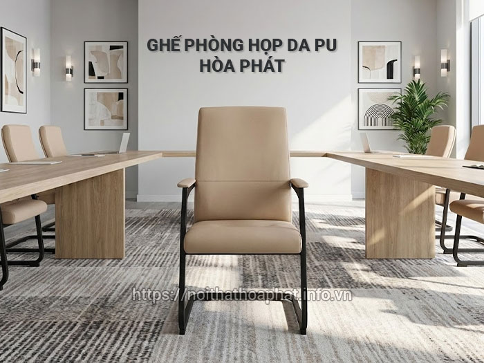 Ghế phòng họp da PU