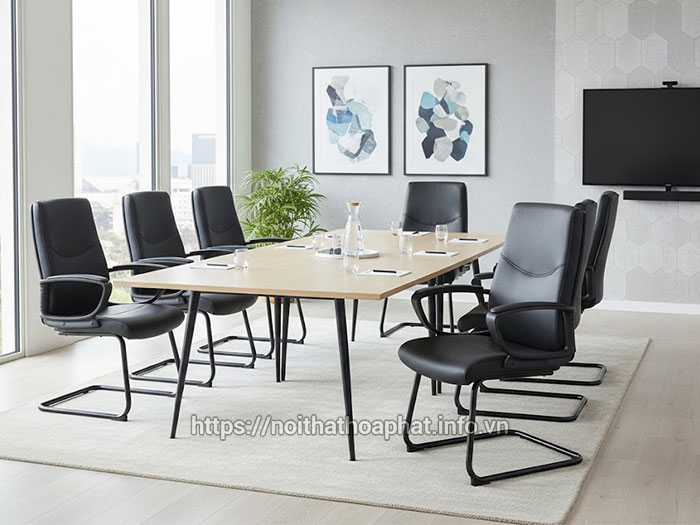 Ghế phòng họp da PU