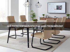 Ghế phòng họp da PU