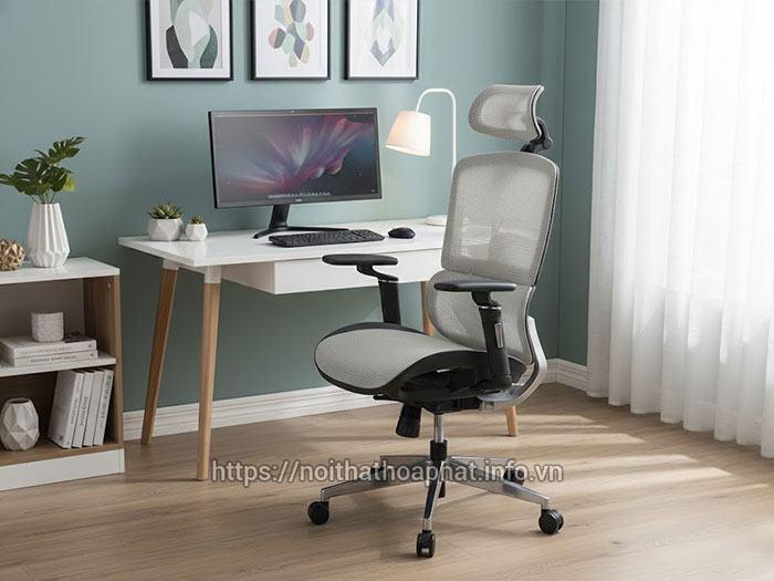 Ghế văn phòng công thái học Hòa Phát