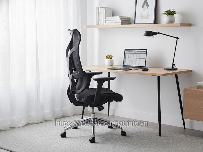 Ghế văn phòng công thái học Hòa Phát