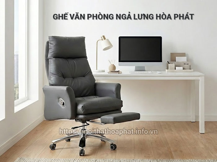Ghế văn phòng ngả lưng Hòa Phát
