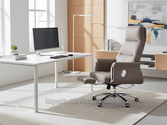 Ghế văn phòng ngả lưng Hòa Phát