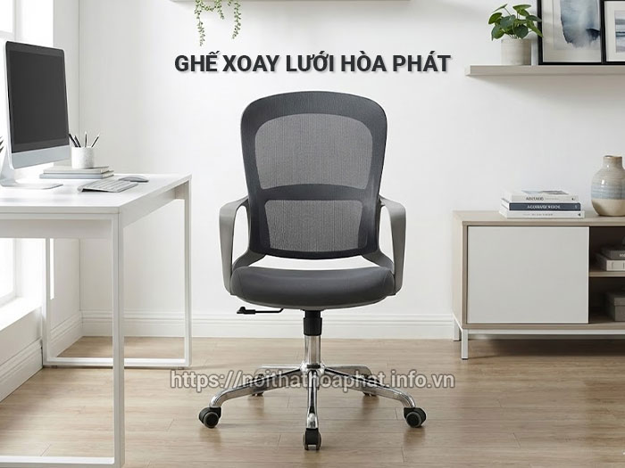 Ghế xoay lưới Hòa Phát