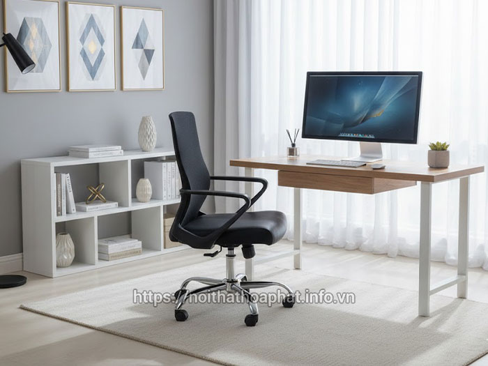 Ghế xoay lưới Hòa Phát