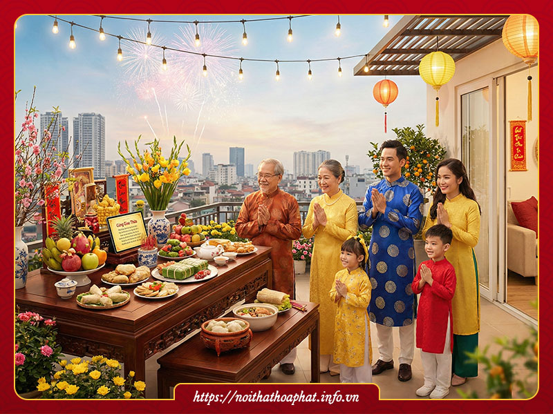 Giao thừa nên làm gì để may mắn