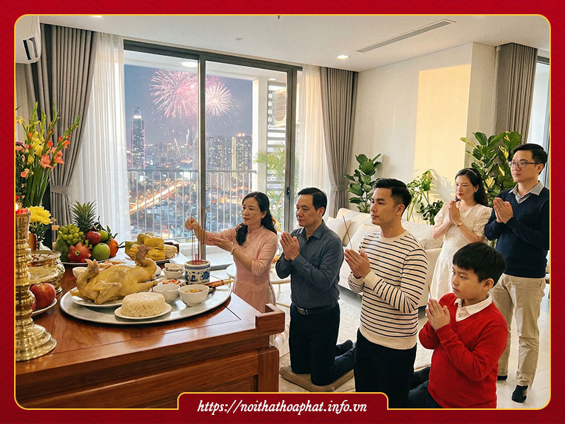 Giao thừa nên làm gì để may mắn