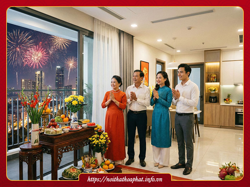 Giao thừa nên làm gì để may mắn