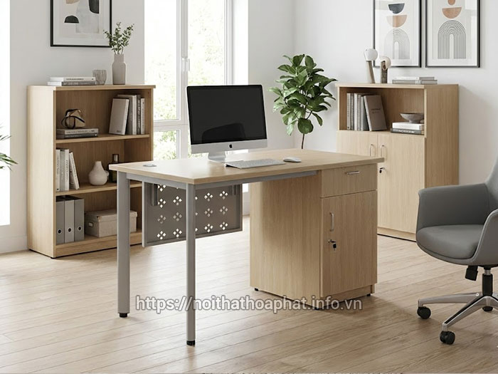 Kích thước bàn làm việc Hòa Phát