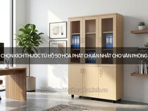 Kích thước tủ hồ sơ Hòa Phát