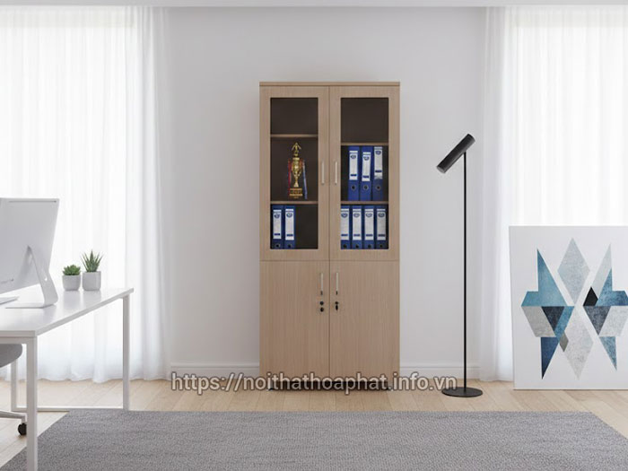 Tủ gỗ Hòa Phát 2 cánh