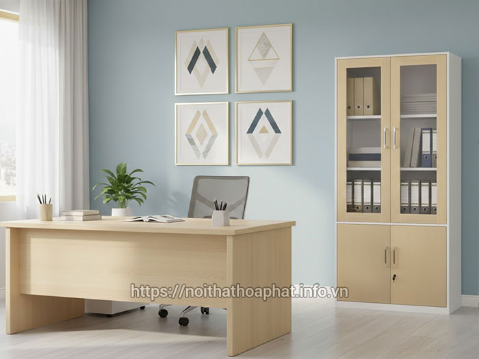 Tủ hồ sơ có cánh kính