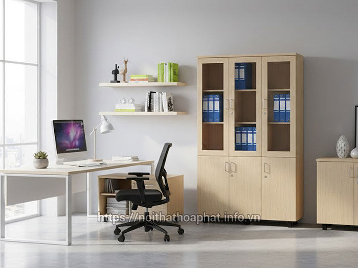 Tủ hồ sơ có cánh kính