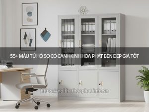 Tủ hồ sơ có cánh kính