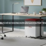 Tủ hồ sơ di động dưới gầm bàn