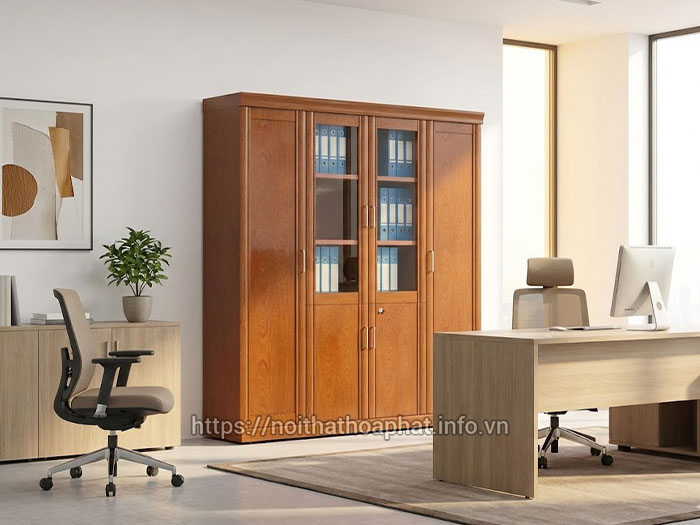 Tủ hồ sơ Hòa Phát 4 cánh