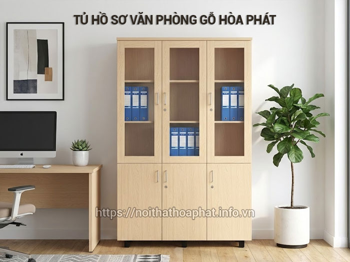 Tủ hồ sơ văn phòng gỗ