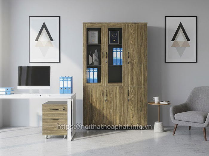 Tủ hồ sơ văn phòng gỗ