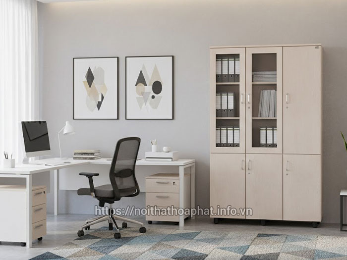 Tủ hồ sơ văn phòng gỗ