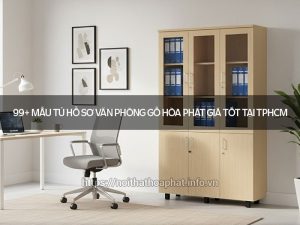 Tủ hồ sơ văn phòng gỗ