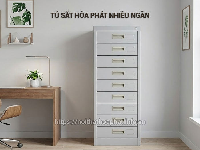 Tủ sắt Hòa Phát nhiều ngăn