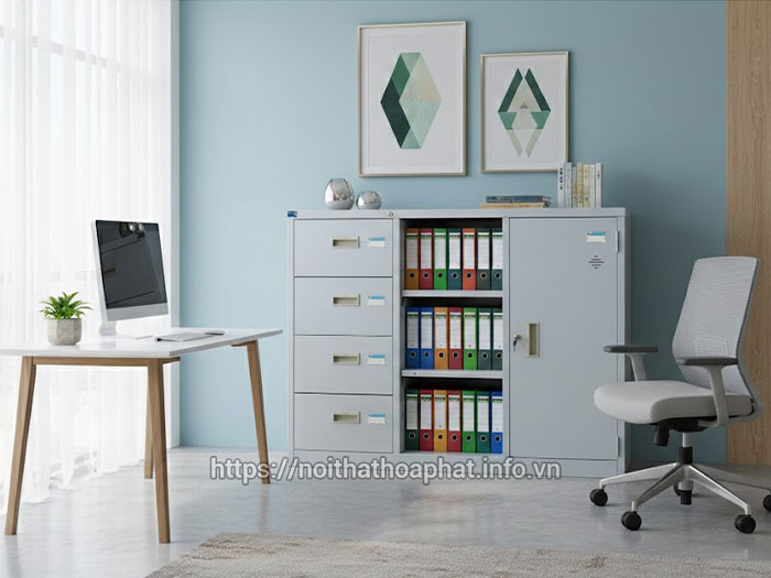 Tủ sắt Hòa Phát nhiều ngăn