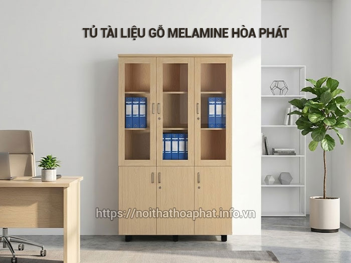 Tủ tài liệu gỗ melamine