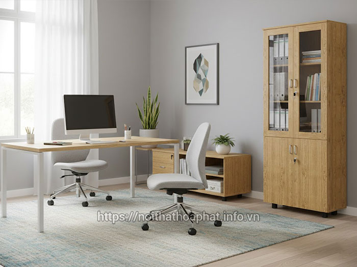 Tủ tài liệu gỗ melamine