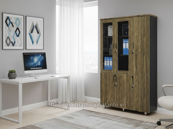 Tủ tài liệu gỗ melamine