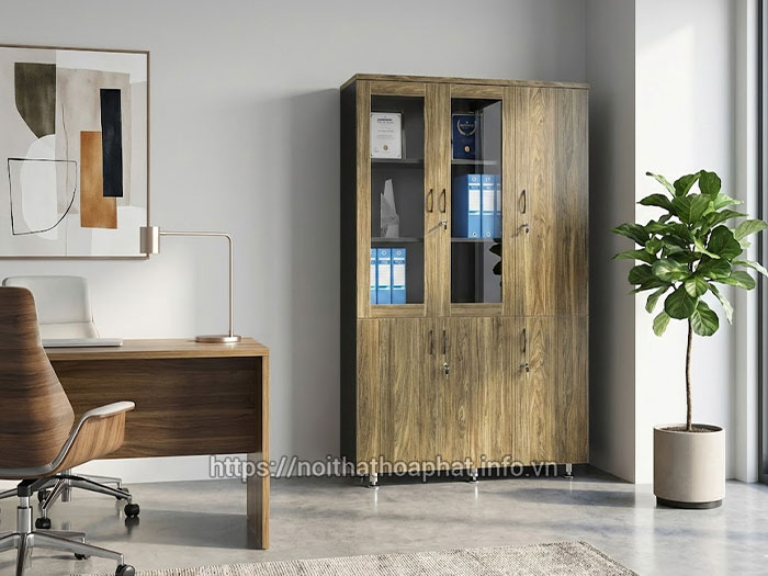 Tủ tài liệu Hòa Phát 3 cánh