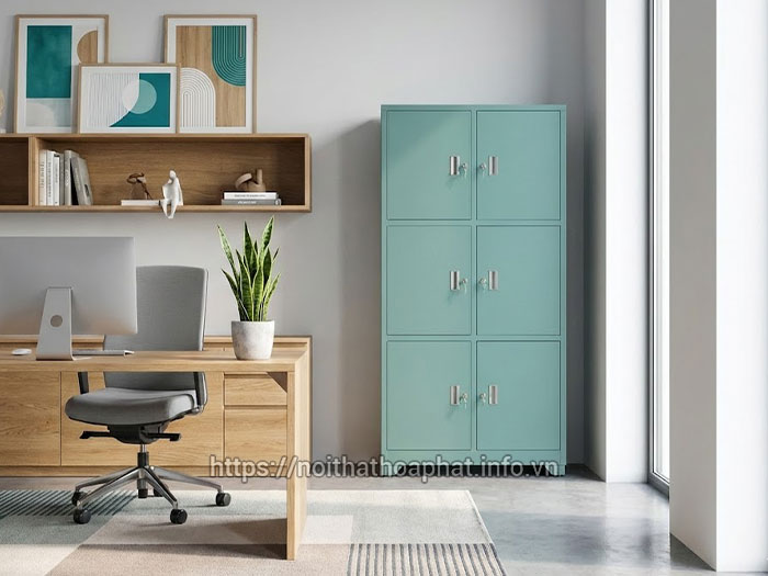 Tủ tài liệu Hòa Phát 6 cánh
